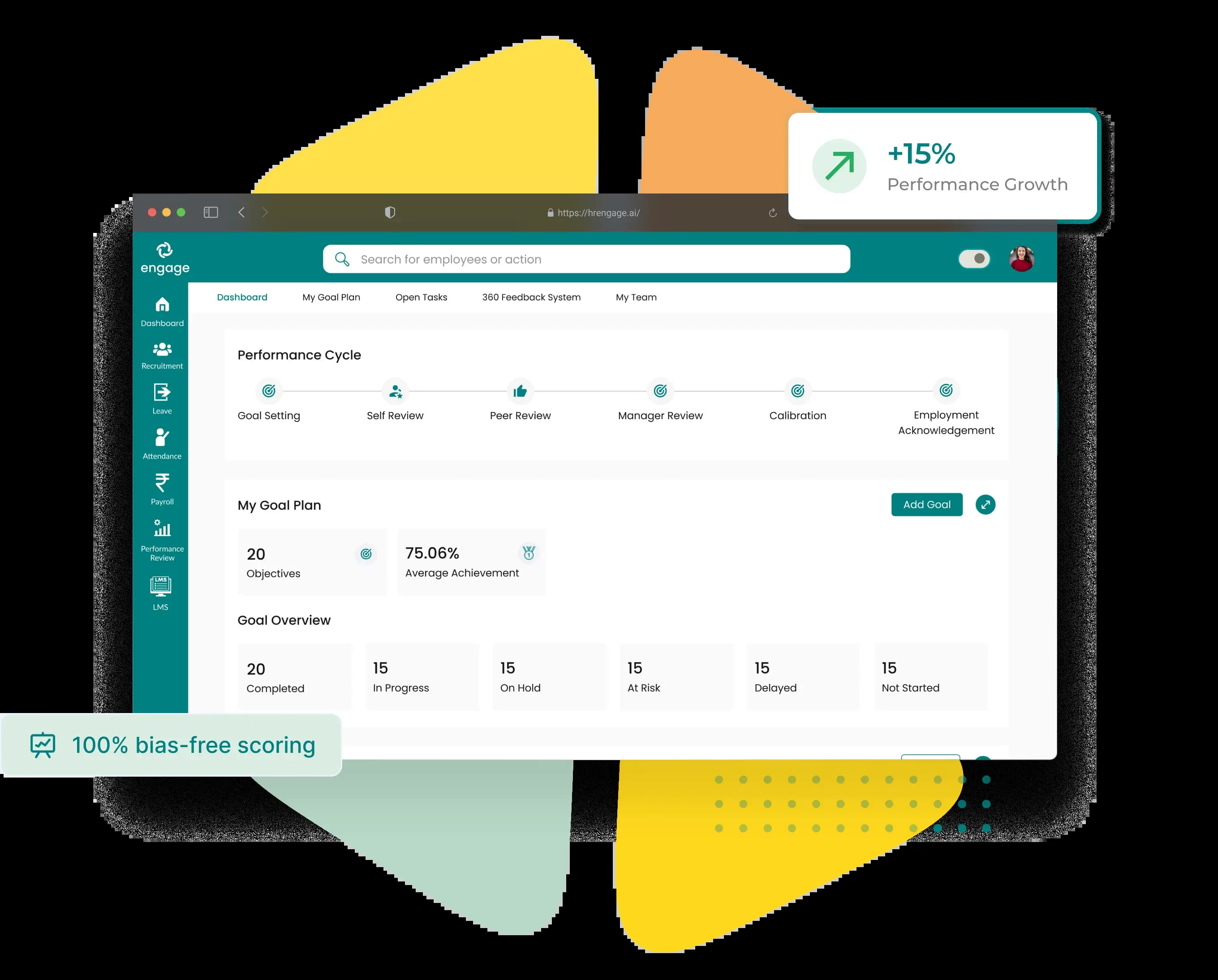 Performance management system built on trust | Engage HRMS