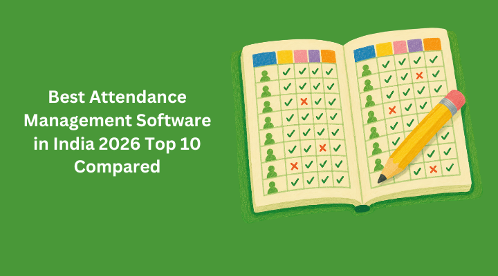 Best Attendance Management Software in India 2026: Top 10 Compared